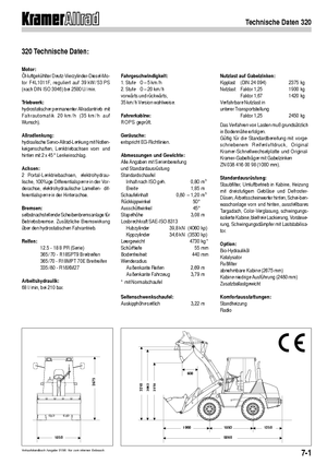 Wielladers Kramer 320