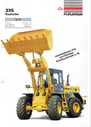 Wielladers Furukawa 335