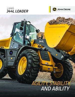 Wielladers John Deere Construction 344L