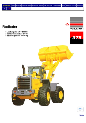 Wielladers Furukawa 375