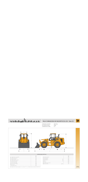 Wielladers JCB 426 e ZX