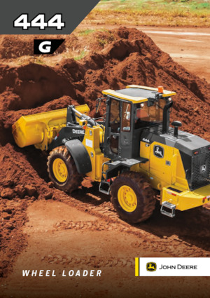 Wielladers John Deere Construction 444 G