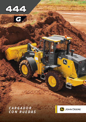 Wielladers John Deere Construction 444 G