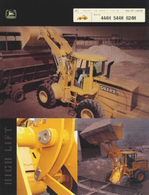Wielladers John Deere Construction 444 H