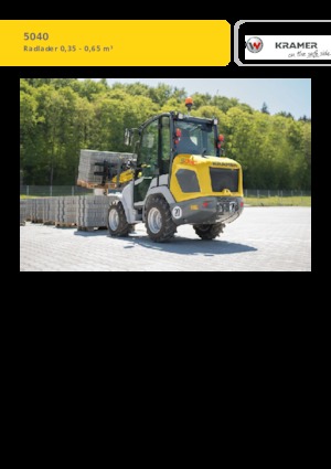 Wielladers Kramer 5040