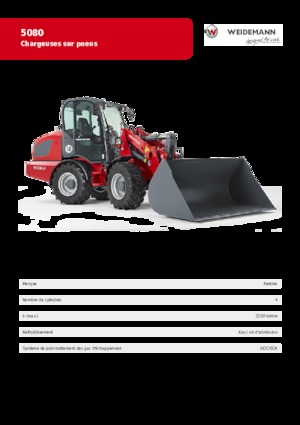 Wielladers Weidemann 5080