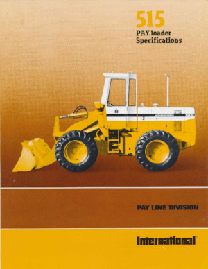 Wielladers International Harvester 515