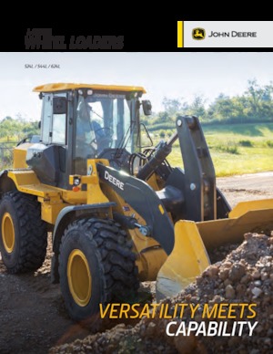 Wielladers John Deere Construction 624L