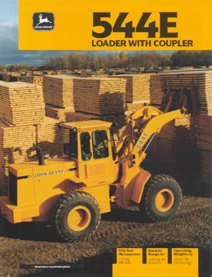 Wielladers John Deere Construction 544 E TC