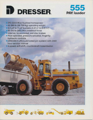 Wielladers International Harvester 555
