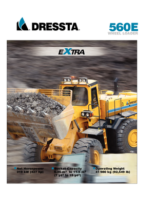 Wielladers Dressta 560 E Extra