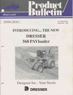 Wielladers International Harvester 568