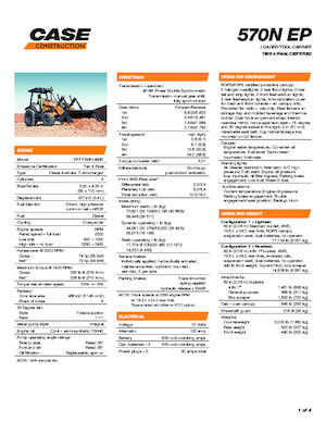 Wielladers Case 570N EP