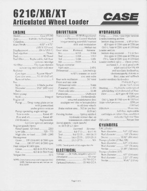 Wielladers Case 621 C