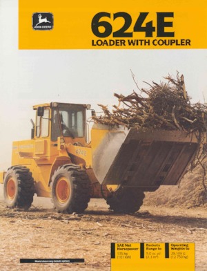 Wielladers John Deere Construction 624 E