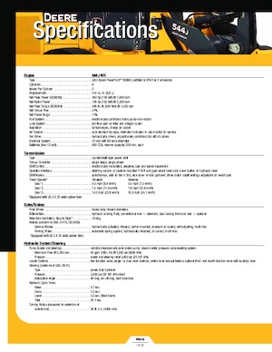 Wielladers John Deere Construction 624 J WH