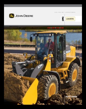 Wielladers John Deere Construction 544 K