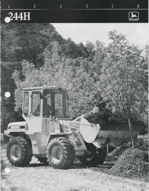 Wielladers John Deere Construction 244 E