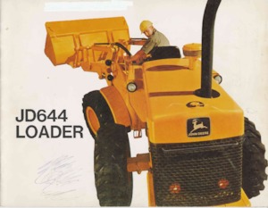 Wielladers John Deere Construction 644
