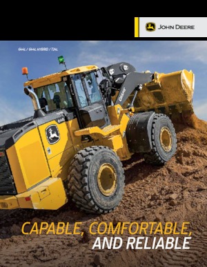 Wielladers John Deere Construction 724L
