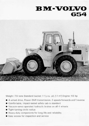Wielladers Volvo 654