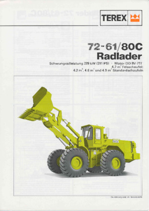 Wielladers Terex 72-61/80 C