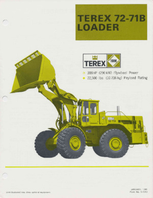 Wielladers Terex 72-71 B