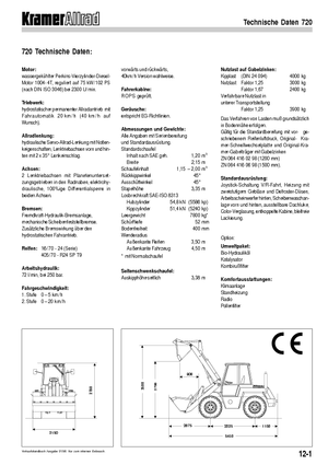 Wielladers Kramer 720