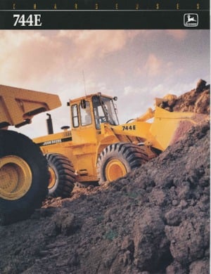 Wielladers John Deere Construction 744 E