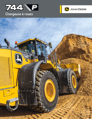 Wielladers John Deere Construction 744 P