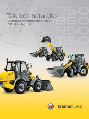 Wielladers Kramer 750