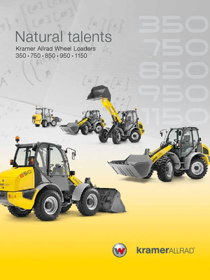 Wielladers Kramer 350