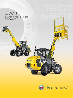 Wielladers Kramer 750 T