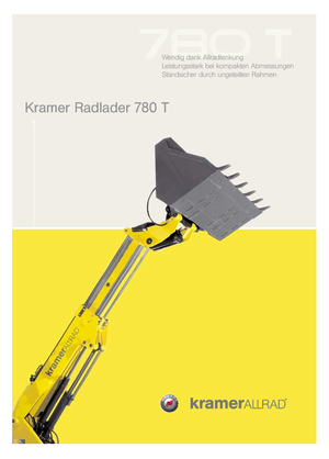 Wielladers Kramer 780 T