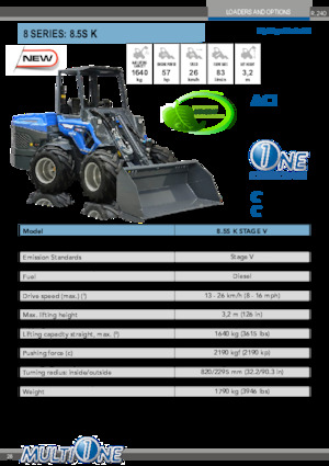 Wielladers Multione 8.5S K