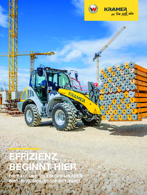 Wielladers Kramer 8095L