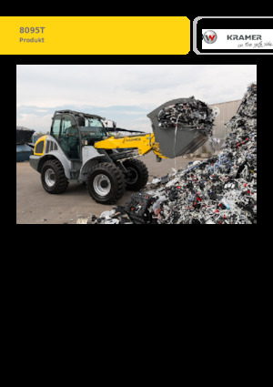 Wielladers Kramer 8095T