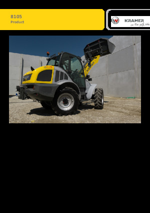 Wielladers Kramer 8105