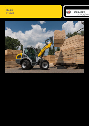 Wielladers Kramer 8115