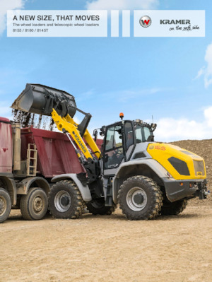 Wielladers Kramer 8145T