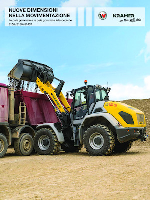 Wielladers Kramer 8145T