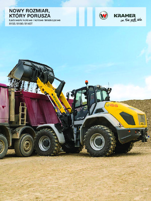 Wielladers Kramer 8145T