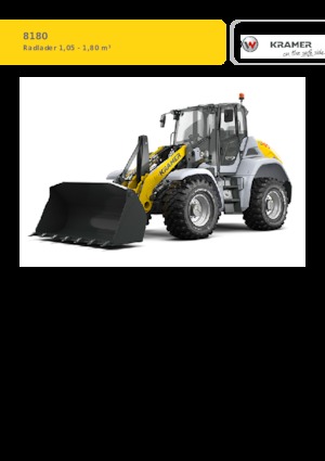 Wielladers Kramer 8180