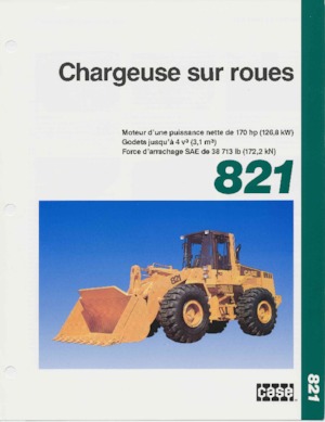 Wielladers Case 821 