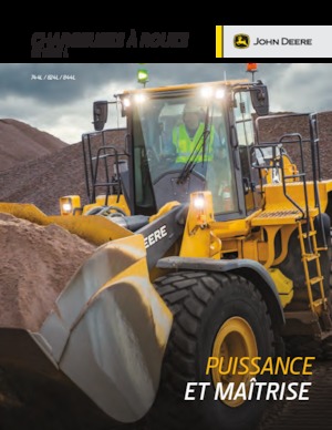 Wielladers John Deere Construction 844L