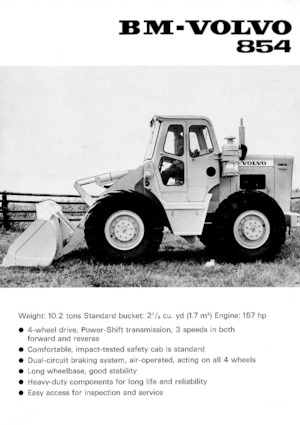 Wielladers Volvo 854