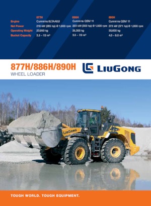 Wielladers Liugong 890H