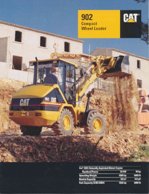 Wielladers Caterpillar 902