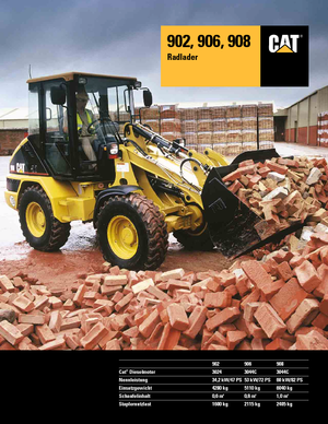 Wielladers Caterpillar 906