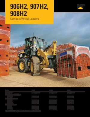 Wielladers Caterpillar 907 H2